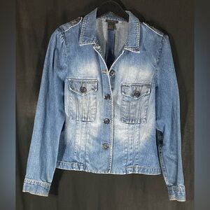 The Limited Blue Denim Women's Jacket